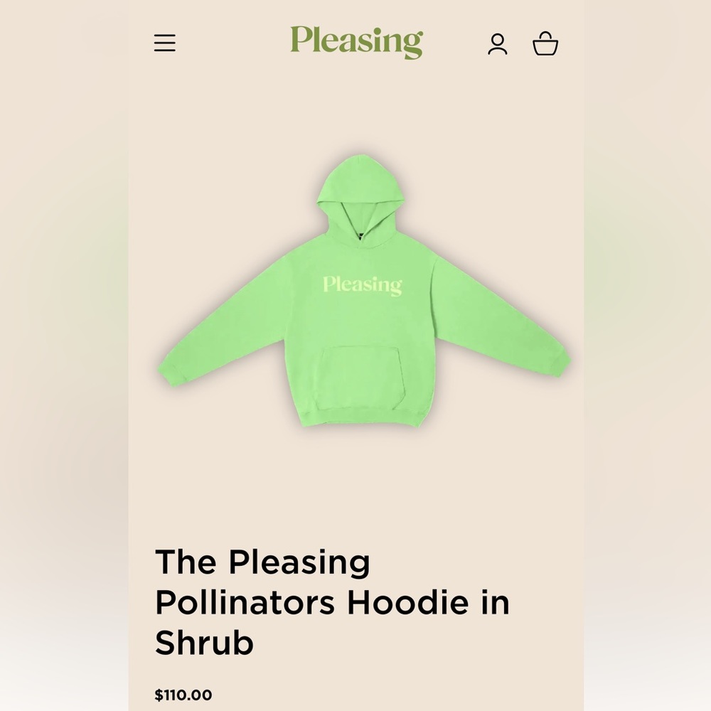 Pleasing Green Hoodie